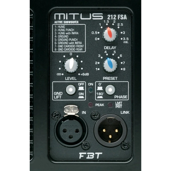 Сабвуфер FBT MITUS 212FSA