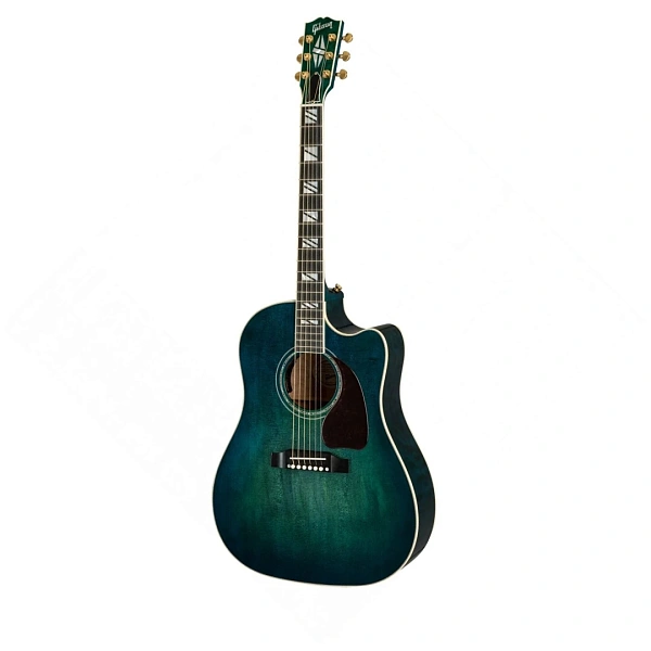 Электроакустическая гитара Gibson J-45 Chroma Modern 2019 Teal Burst