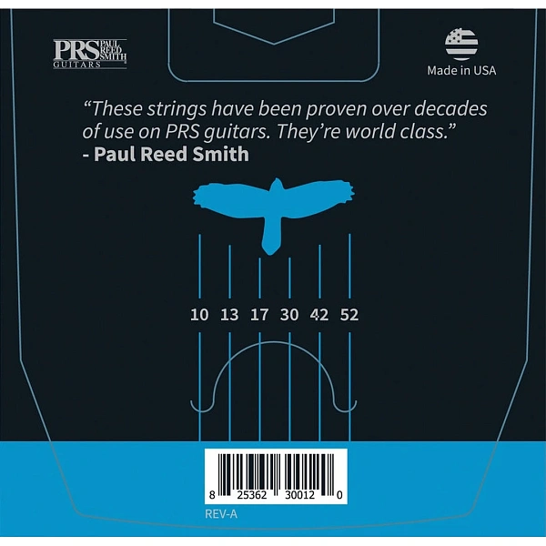 Струны для электрогитары PRS Classic Light Top/Heavy Bottom 10-52