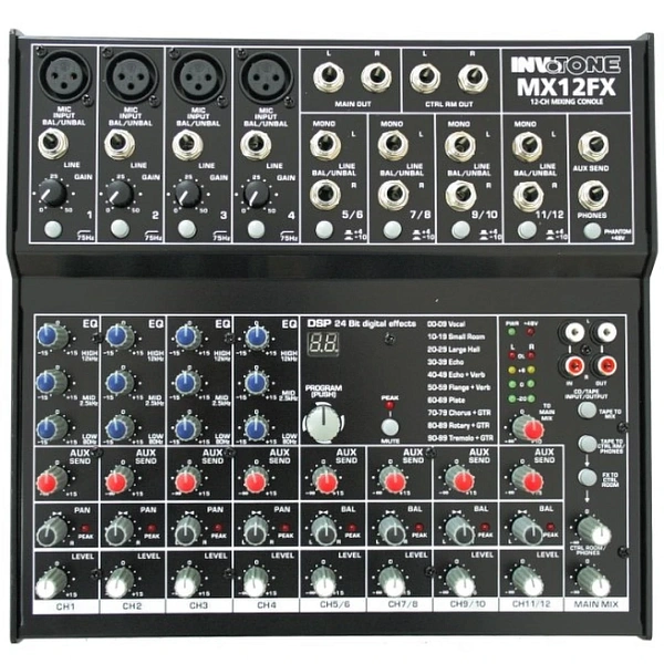 Микшерный пульт Invotone MX12FX