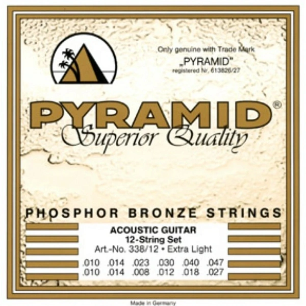 Струны для 12-ти струнной гитары Pyramid 338/12