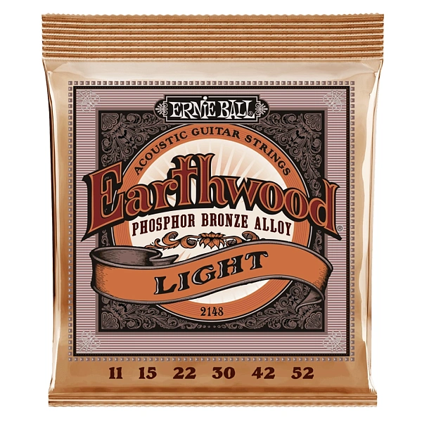 Струны для акустической гитары Ernie Ball 2148 11-52