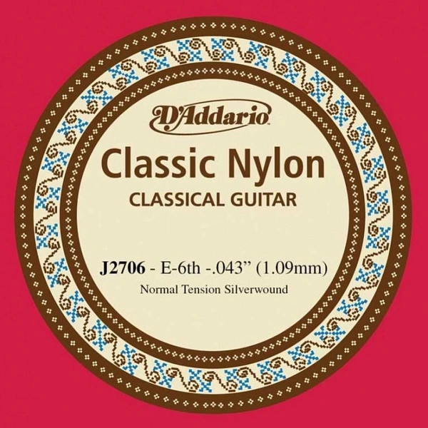Струна для классической гитары D’Addario J2706 E