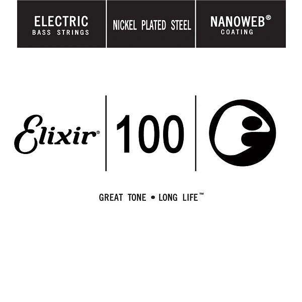 Струна для бас-гитары Elixir 15400 .100