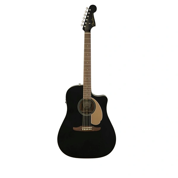Электроакустическая гитара Fender Redondo Player Jetty Black WN