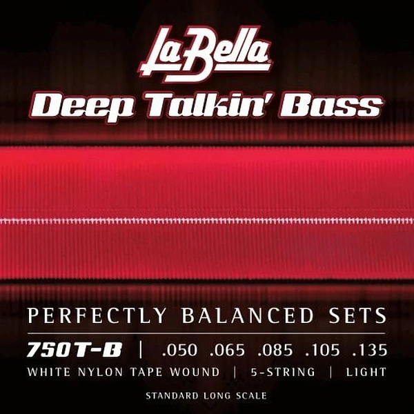 Струны для бас-гитары La Bella 750T-B 50-135