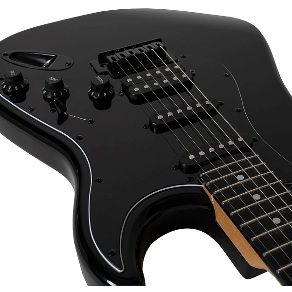 Электрогитара Rockdale Stars Black Limited Edition HSS BK