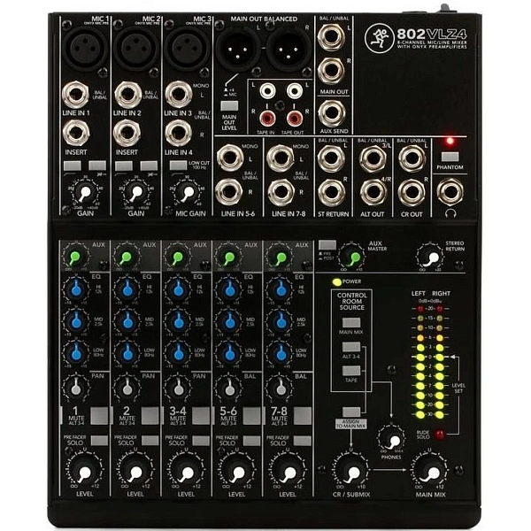 Микшерный пульт Mackie 802 VLZ 4