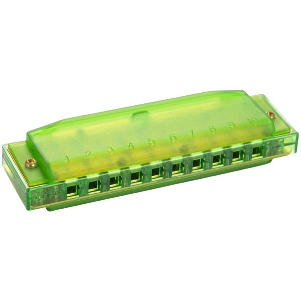 Губная гармошка Hohner Translucent Green