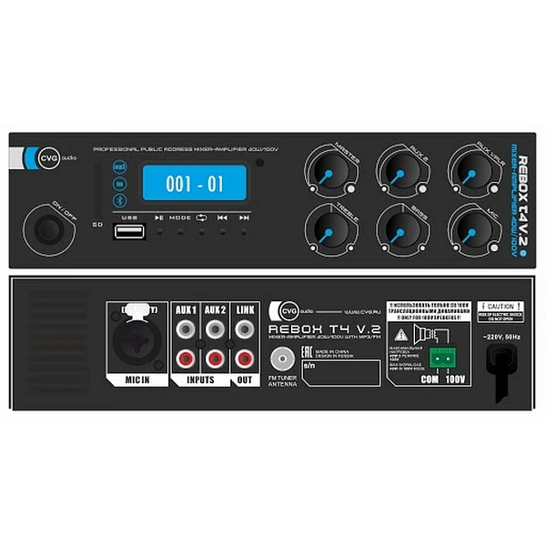 Усилитель CVGaudio ReBox T4