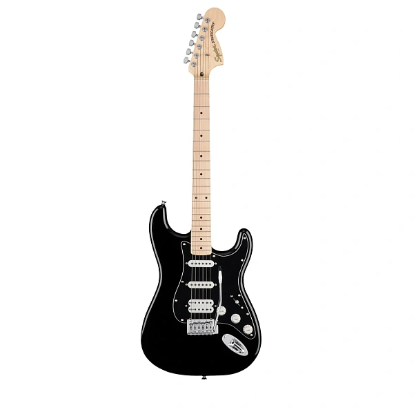 Электрогитара Fender Squier Affinity Stratocaster With Tremolo HSS MN Black