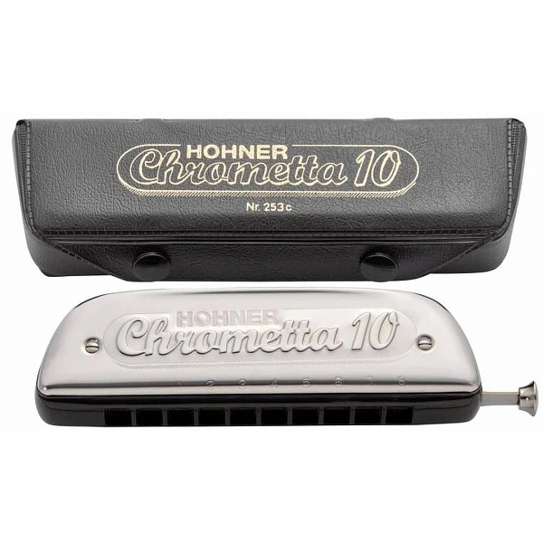 Губная гармошка Hohner Chrometta 10 253/40 С