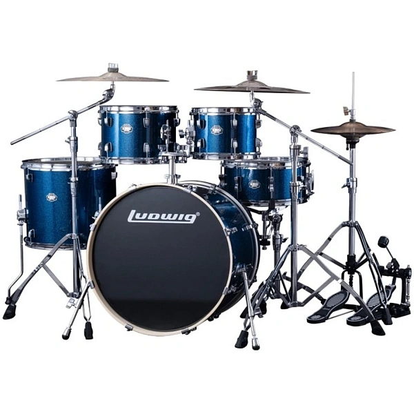 Ударная установка Ludwig Element LEE52203 Blue Indigo Sparkle