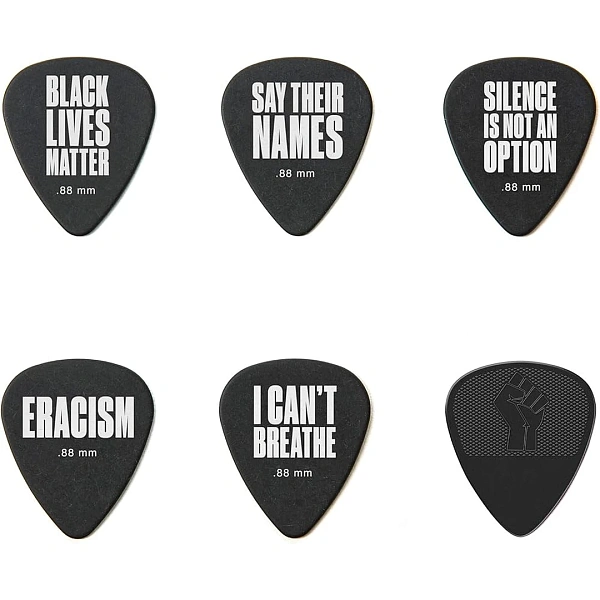 Набор медиаторов Dunlop BLMT03 Black Lives Matter .88