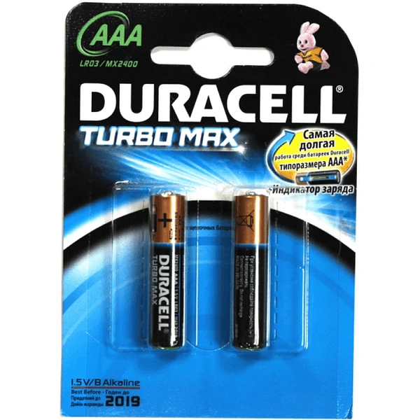 Батарейка Duracell Turbomax LR03/MX2400