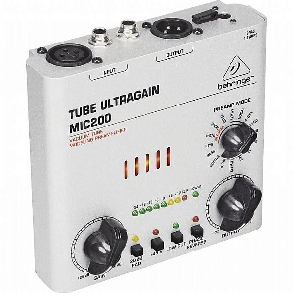 Предусилитель для микрофона Behringer MIC200 Tube Ultragain