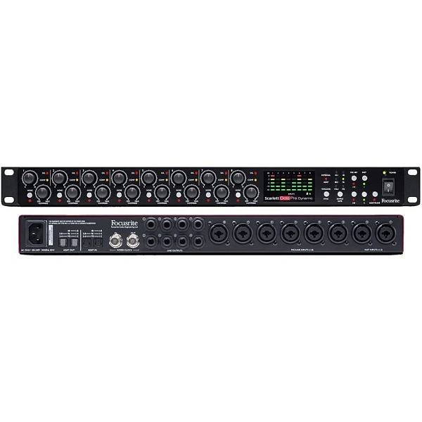 Предусилитель для микрофона Focusrite Scarlett OctoPre Dynamic