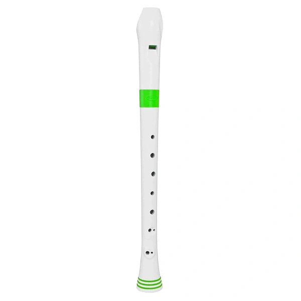 Блокфлейта Nuvo Recorder German White/Green