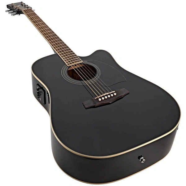 Электроакустическая гитара Ibanez PF15ECE-BK