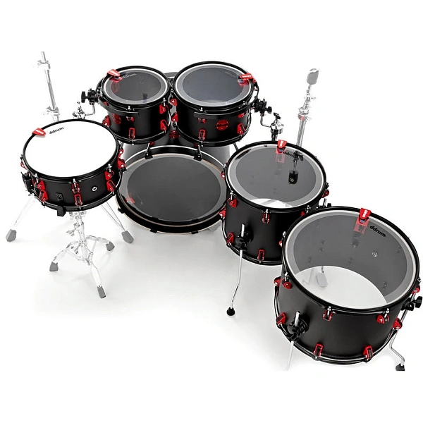 Ударная установка Ddrum Hybrid 6 BLK Red
