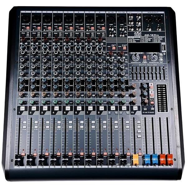 Микшерный пульт SVS Audiotechnik AM-12 PRO