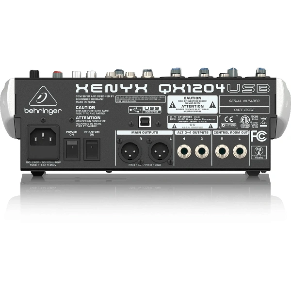 Микшерный пульт Behringer QX1204USB
