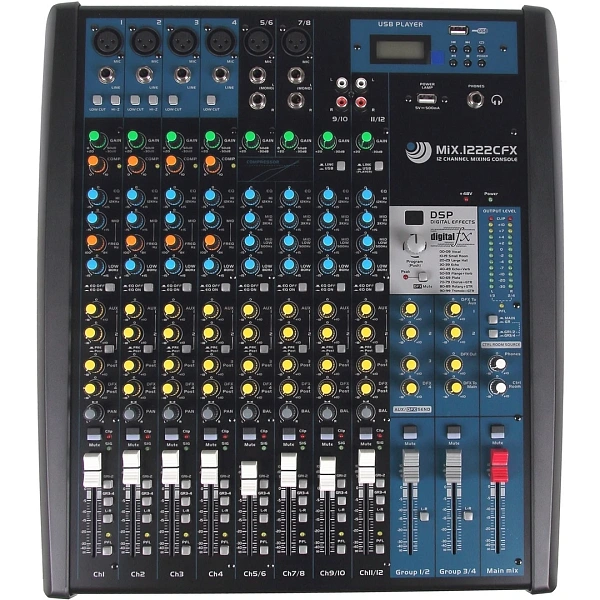 Микшерный пульт Invotone MiX1222CFX