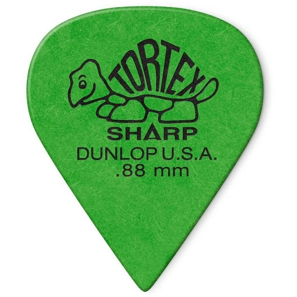 Медиатор Dunlop 412R.88 Tortex Sharp .88
