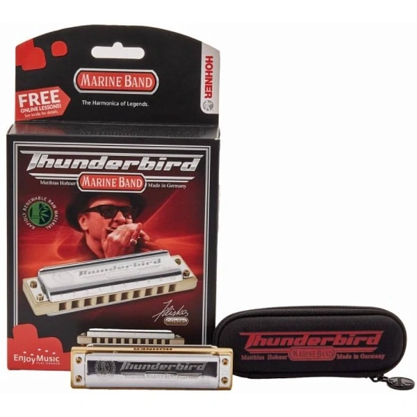 Губная гармошка Hohner Marine Band Thunderbird Low D