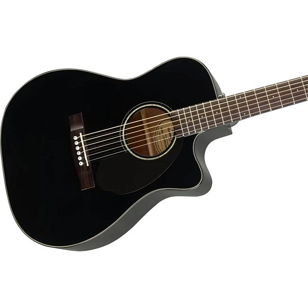 Электроакустическая гитара Fender CC-60SCE Black WN