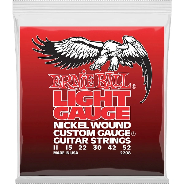 Струны для электрогитар Ernie Ball 2208 11-52