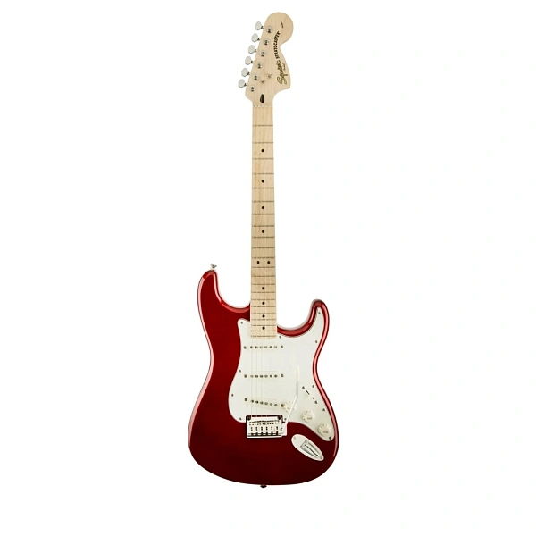 Электрогитара Fender Squier Standard Stratocaster With Tremolo MN Candy Apple Red