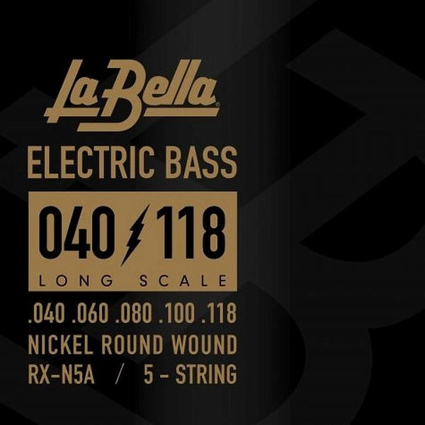 Струны для бас-гитары La Bella RX-N5A RX 40-118