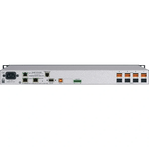 Сигнальный процессор Biamp TesiraFORTE AVB VT4