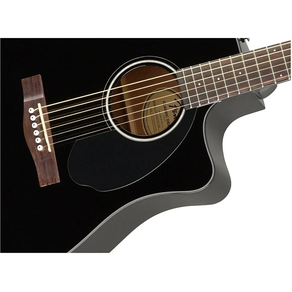 Электроакустическая гитара Fender CD-60SCE Black WN