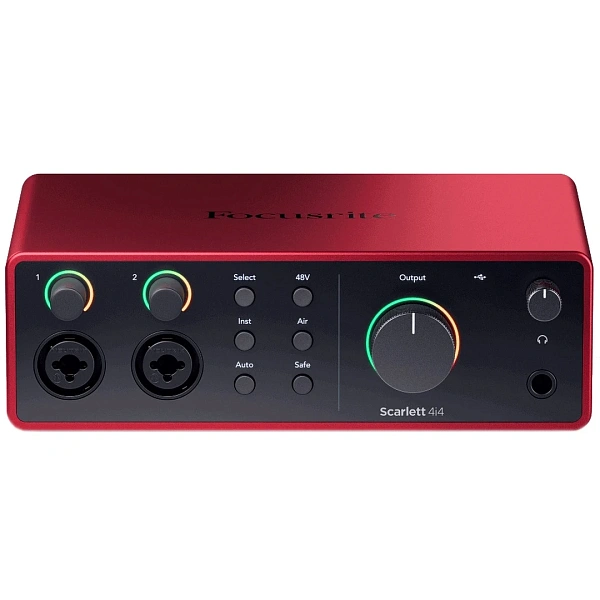 Аудиоинтерфейс Focusrite Scarlett 4i4 4th gen