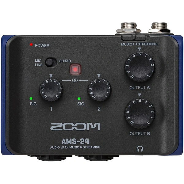 Аудиоинтерфейс Zoom AMS-24