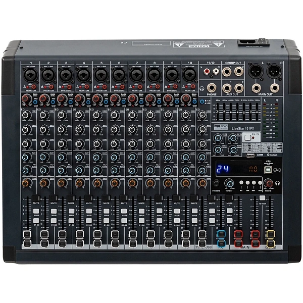 Микшерный пульт Echo Acoustic LiveStar 101FX