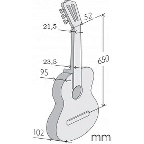 Классическая гитара Alhambra 4F Tap plate