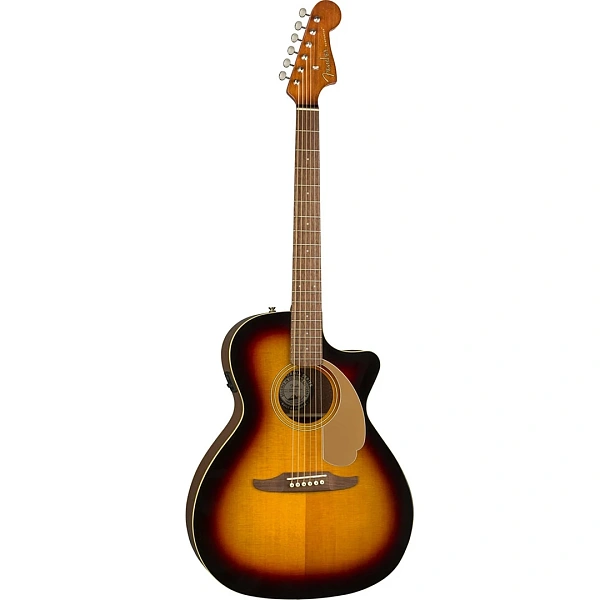 Электроакустическая гитара Fender Newporter Player WN Sunburst