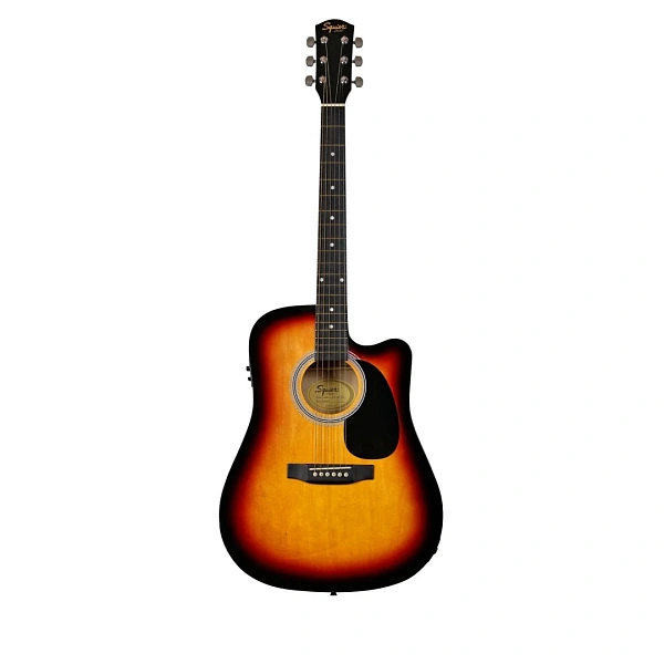Электроакустическая гитара Fender Squier SA-105CE Sunburst