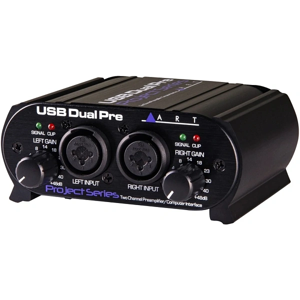 Предусилитель для микрофона ART USB Dual Pre PS