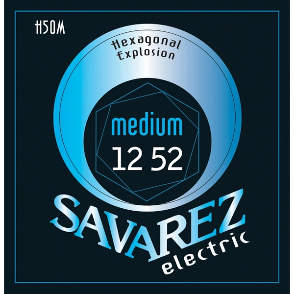 Струны для электрогитары Savarez H50M Hexagonal Explosion 12-52