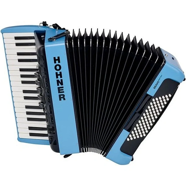 Аккордеон Hohner Bravo myColor III 72 Sky
