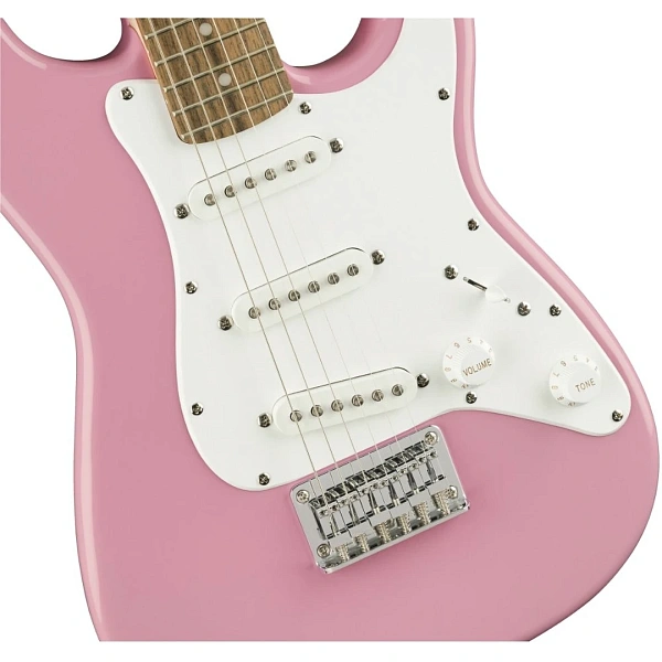 Электрогитара Fender Squier Mini Strat V2 LRL Pink