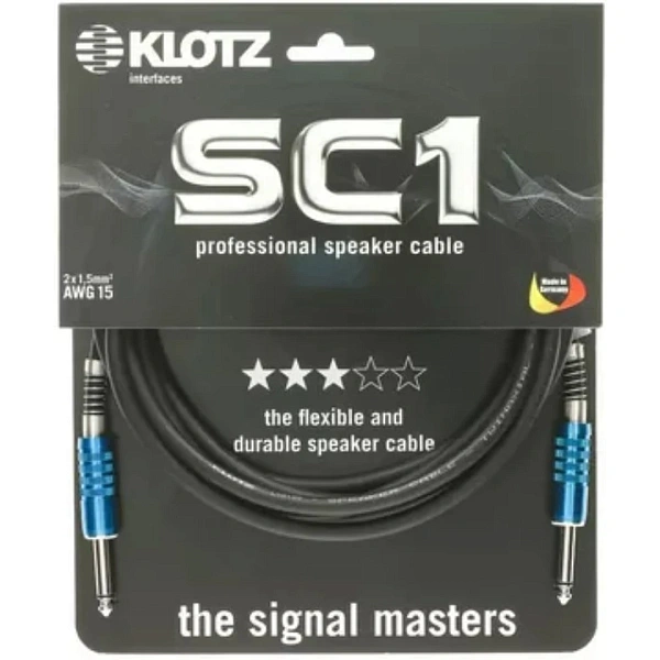 Кабель Klotz SC1PP02SW