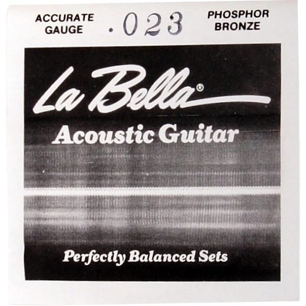 Струна для акустической гитары La Bella PW023