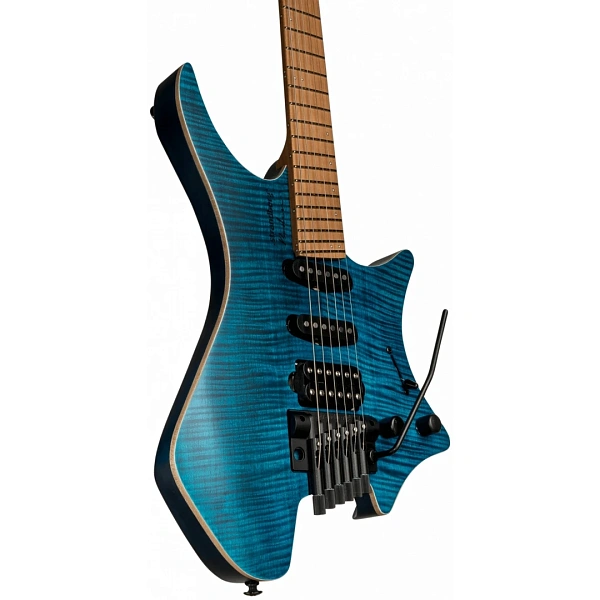 Электрогитара Strandberg Boden Standard 6 Tremolo Maple Flame Blue