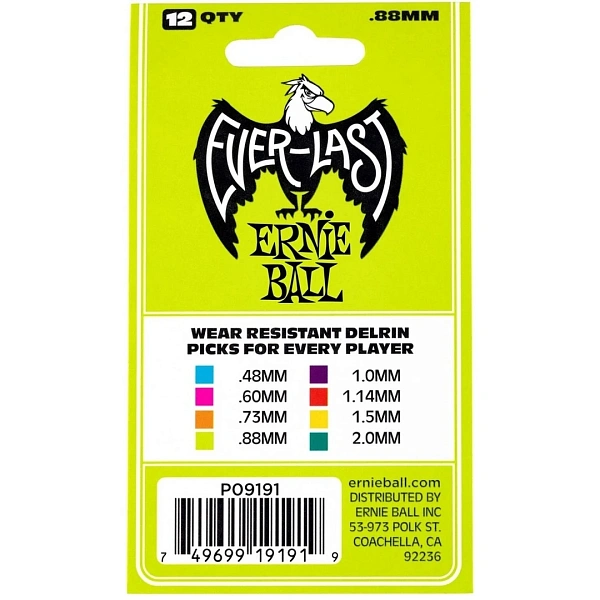 Набор медиаторов Ernie Ball 9191