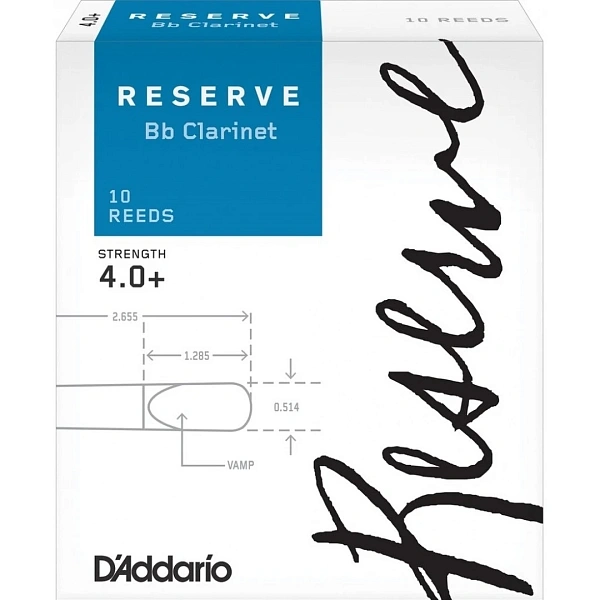 Трость для кларнета Bb Rico DCR10405